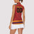 Custom Spain Euro 2024 Champions Women Sleeveless Polo Shirt La Roja Campeon De Europa - Wonder Print Shop