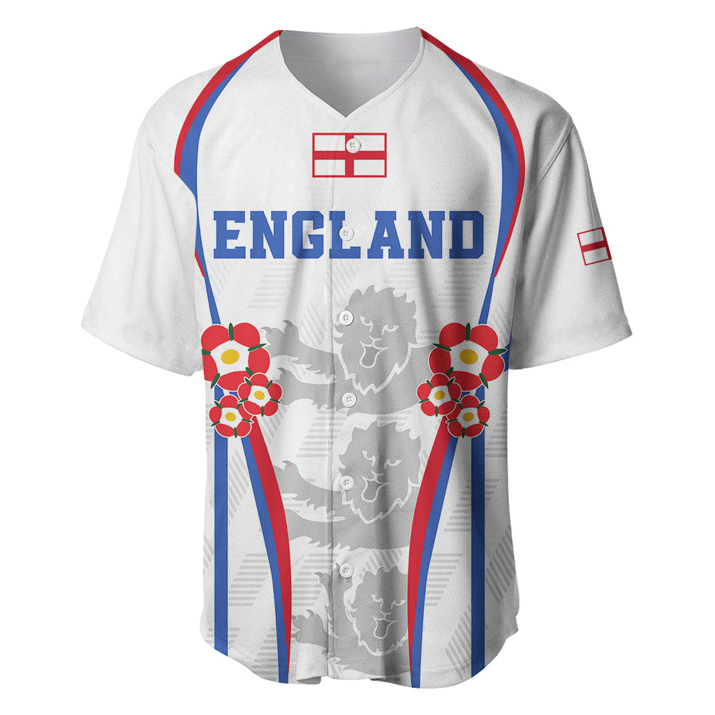 England Women Football Baseball Jersey Three Lions Go World Cup 2023 LT9 - Wonder Print Shop