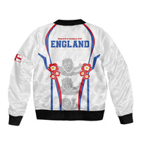 England Women Football Bomber Jacket Three Lions Go World Cup 2023 LT9 - Wonder Print Shop