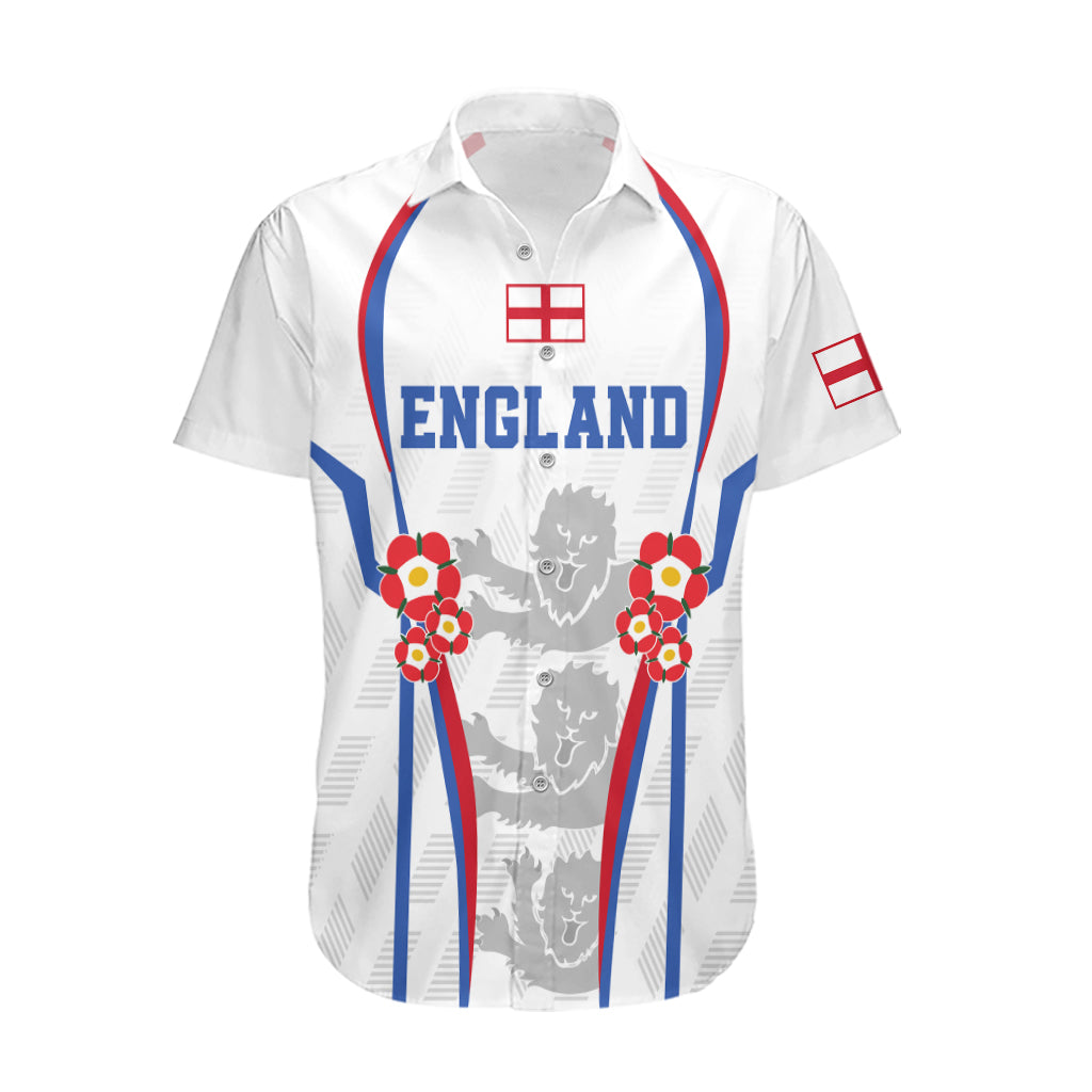 England Women Football Hawaiian Shirt Three Lions Go World Cup 2023 - Wonder Print Shop