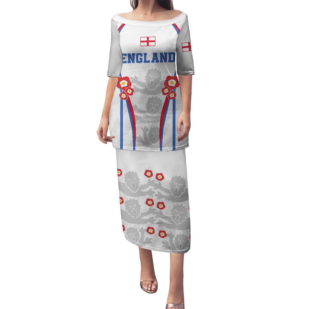 England Women Football Puletasi Three Lions Go World Cup 2023 - Wonder Print Shop