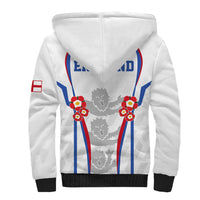 England Women Football Sherpa Hoodie Three Lions Go World Cup 2023 - Wonder Print Shop