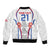 Custom England Women Football Bomber Jacket Three Lions Go World Cup 2023 LT9 - Wonder Print Shop