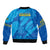 Sweden Women Football Sleeve Zip Bomber Jacket Blagult World Cup 2023 - Wonder Print Shop