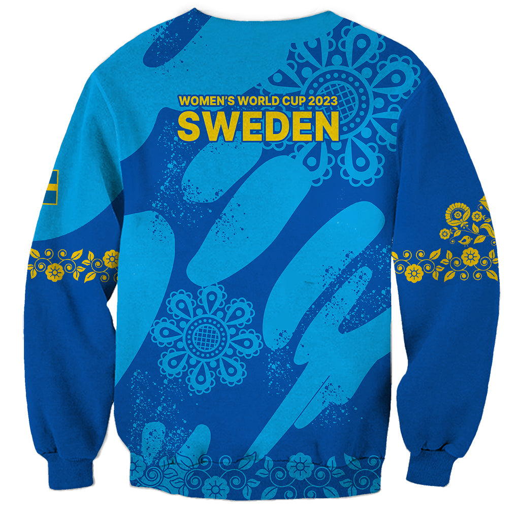 Sweden Women Football Sweatshirt Blagult World Cup 2023 - Wonder Print Shop