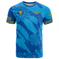 Sweden Women Football T Shirt Blagult World Cup 2023 - Wonder Print Shop