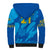 Custom Sweden Women Football Sherpa Hoodie Blagult World Cup 2023 - Wonder Print Shop