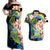 Nicaragua Couples Matching Off Shoulder Maxi Dress and Hawaiian Shirt Guardabarranco and Beauty Sacuanjoche Sprit LT9 - Wonder Print Shop