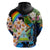Nicaragua Hoodie Guardabarranco and Beauty Sacuanjoche Sprit - Wonder Print Shop