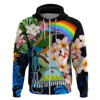 Nicaragua Hoodie Guardabarranco and Beauty Sacuanjoche Sprit - Wonder Print Shop