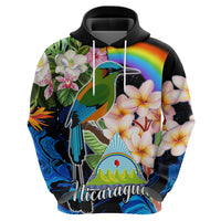 Nicaragua Hoodie Guardabarranco and Beauty Sacuanjoche Sprit - Wonder Print Shop