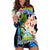 Nicaragua Hoodie Dress Guardabarranco and Beauty Sacuanjoche Sprit - Wonder Print Shop
