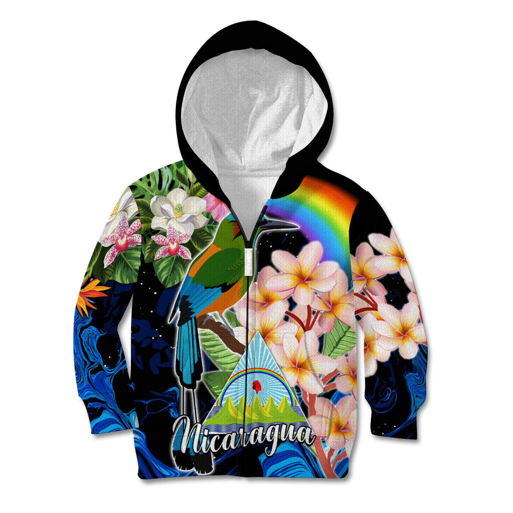Nicaragua Kid Hoodie Guardabarranco and Beauty Sacuanjoche Sprit - Wonder Print Shop