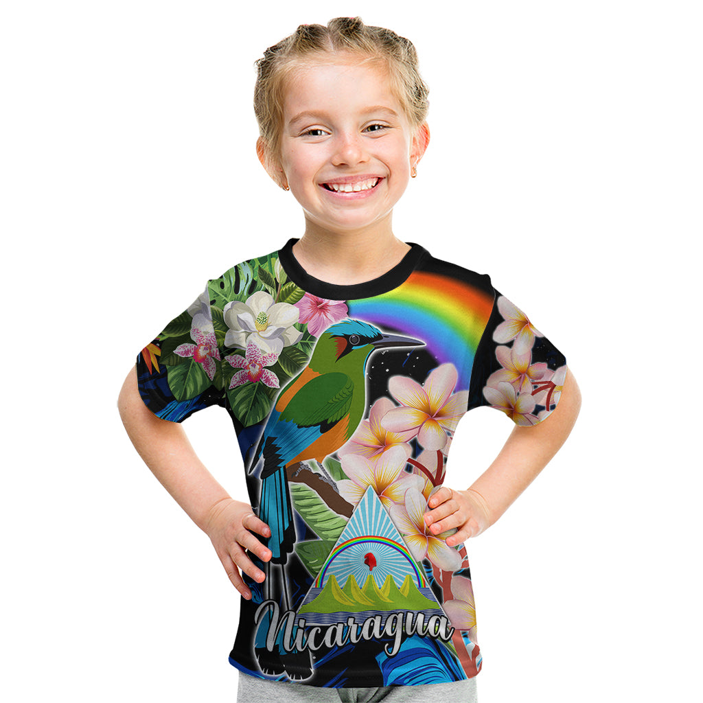 Nicaragua Kid T Shirt Guardabarranco and Beauty Sacuanjoche Sprit - Wonder Print Shop
