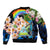 Personalised Nicaragua Bomber Jacket Guardabarranco and Beauty Sacuanjoche Sprit LT9 - Wonder Print Shop