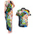 Personalised Nicaragua Couples Matching Tank Maxi Dress and Hawaiian Shirt Guardabarranco and Beauty Sacuanjoche Sprit LT9 - Wonder Print Shop