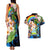 Personalised Nicaragua Couples Matching Tank Maxi Dress and Hawaiian Shirt Guardabarranco and Beauty Sacuanjoche Sprit LT9 - Wonder Print Shop