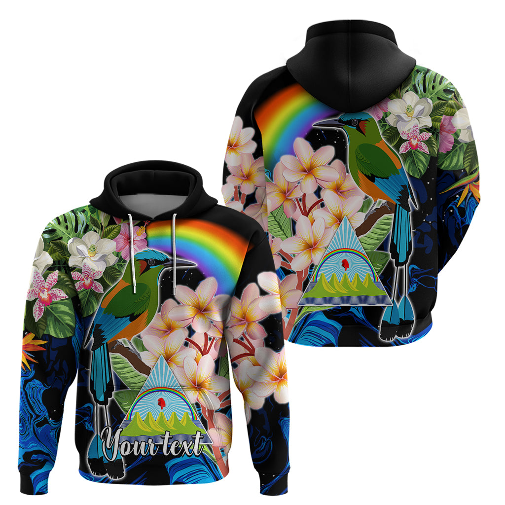 Personalised Nicaragua Hoodie Guardabarranco and Beauty Sacuanjoche Sprit - Wonder Print Shop
