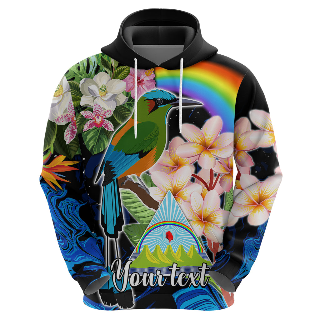 Personalised Nicaragua Hoodie Guardabarranco and Beauty Sacuanjoche Sprit - Wonder Print Shop