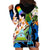 Personalised Nicaragua Hoodie Dress Guardabarranco and Beauty Sacuanjoche Sprit - Wonder Print Shop