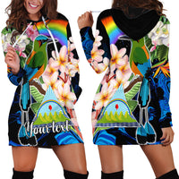 Personalised Nicaragua Hoodie Dress Guardabarranco and Beauty Sacuanjoche Sprit - Wonder Print Shop