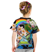 Personalised Nicaragua Kid T Shirt Guardabarranco and Beauty Sacuanjoche Sprit - Wonder Print Shop