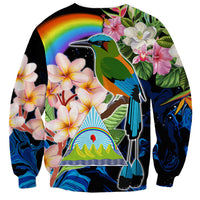 Personalised Nicaragua Sweatshirt Guardabarranco and Beauty Sacuanjoche Sprit - Wonder Print Shop