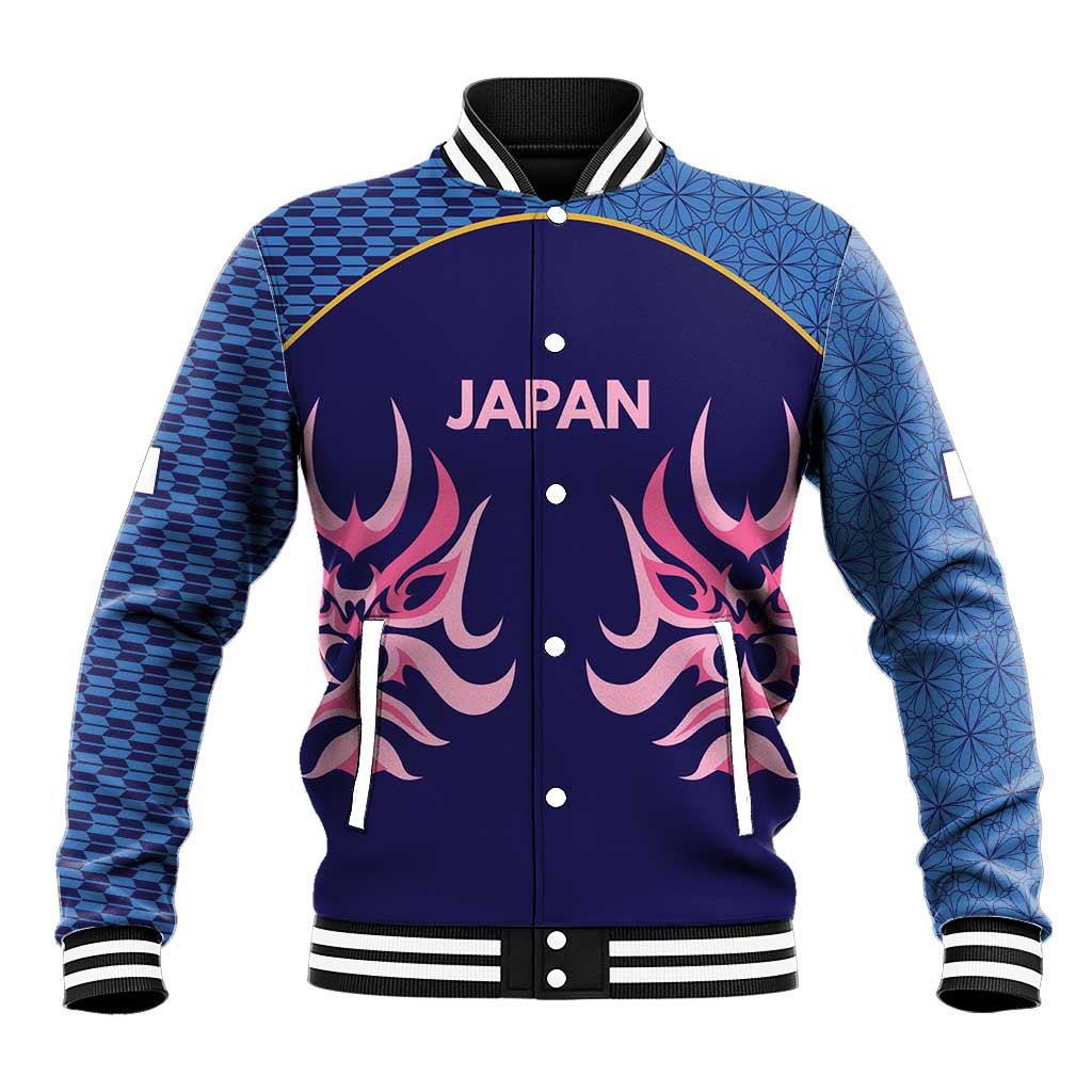 Twenty20 Japan Cricket Custom Baseball Jacket Retro Blue Version - Wonder Print Shop