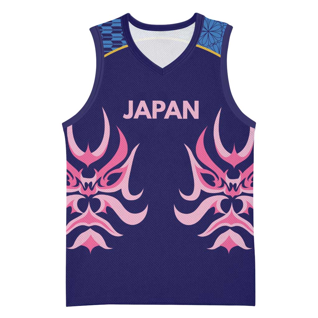 Twenty20 Japan Cricket Custom Basketball Jersey Retro Blue Version - Wonder Print Shop