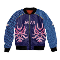 Twenty20 Japan Cricket Custom Bomber Jacket Retro Blue Version - Wonder Print Shop