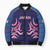 Twenty20 Japan Cricket Custom Bomber Puffer Jacket Retro Blue Version - Wonder Print Shop