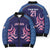 Twenty20 Japan Cricket Custom Bomber Puffer Jacket Retro Blue Version - Wonder Print Shop