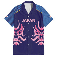 Twenty20 Japan Cricket Custom Hawaiian Shirt Retro Blue Version - Wonder Print Shop