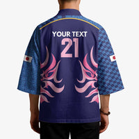 Twenty20 Japan Cricket Custom Kimono Retro Blue Version - Wonder Print Shop