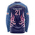 Twenty20 Japan Cricket Custom Long Sleeve Shirt Retro Blue Version - Wonder Print Shop
