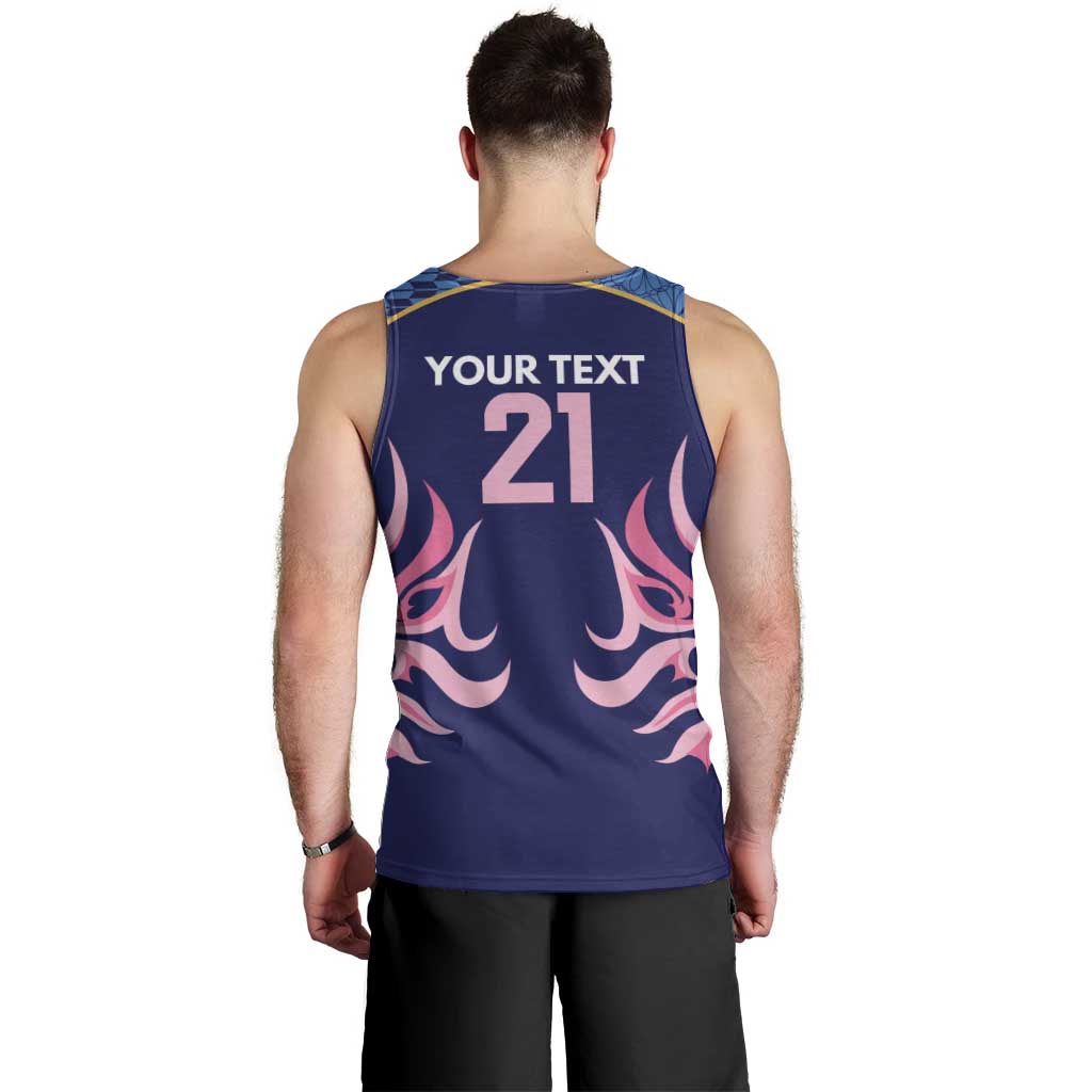 Twenty20 Japan Cricket Custom Men Tank Top Retro Blue Version - Wonder Print Shop
