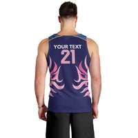 Twenty20 Japan Cricket Custom Men Tank Top Retro Blue Version - Wonder Print Shop