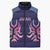 Twenty20 Japan Cricket Custom Sleeveless Puffer Jacket Retro Blue Version - Wonder Print Shop
