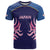 Twenty20 Japan Cricket Custom T Shirt Retro Blue Version - Wonder Print Shop