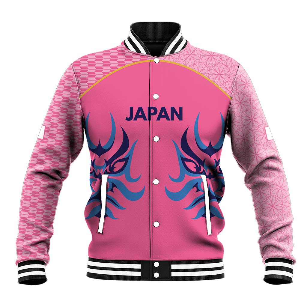 Twenty20 Japan Cricket Custom Baseball Jacket Retro Pink Version - Wonder Print Shop