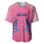 Twenty20 Japan Cricket Custom Baseball Jersey Retro Pink Version - Wonder Print Shop