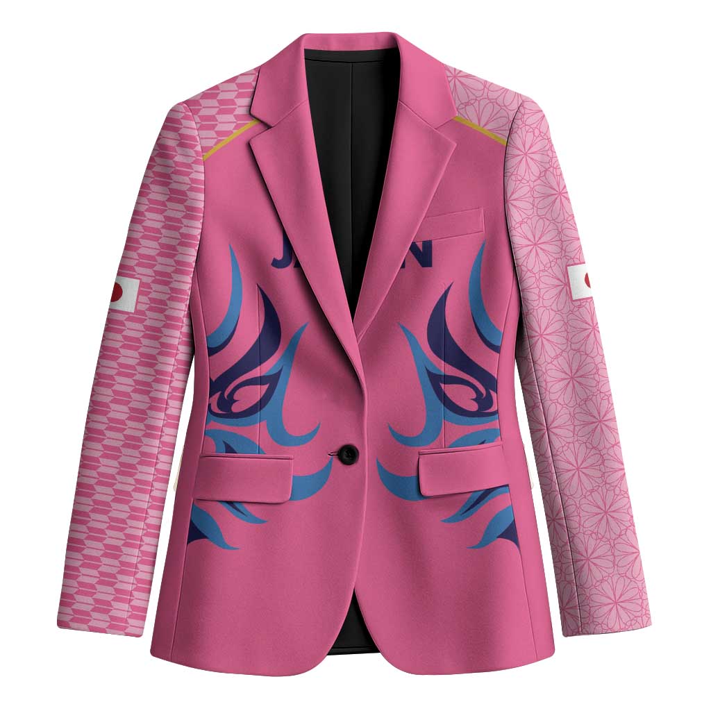 Twenty20 Japan Cricket Custom Blazer Retro Pink Version - Wonder Print Shop