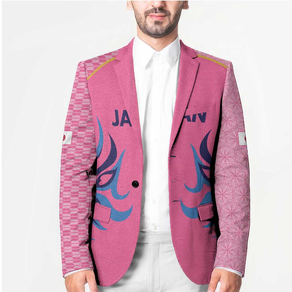 Twenty20 Japan Cricket Custom Blazer Retro Pink Version - Wonder Print Shop
