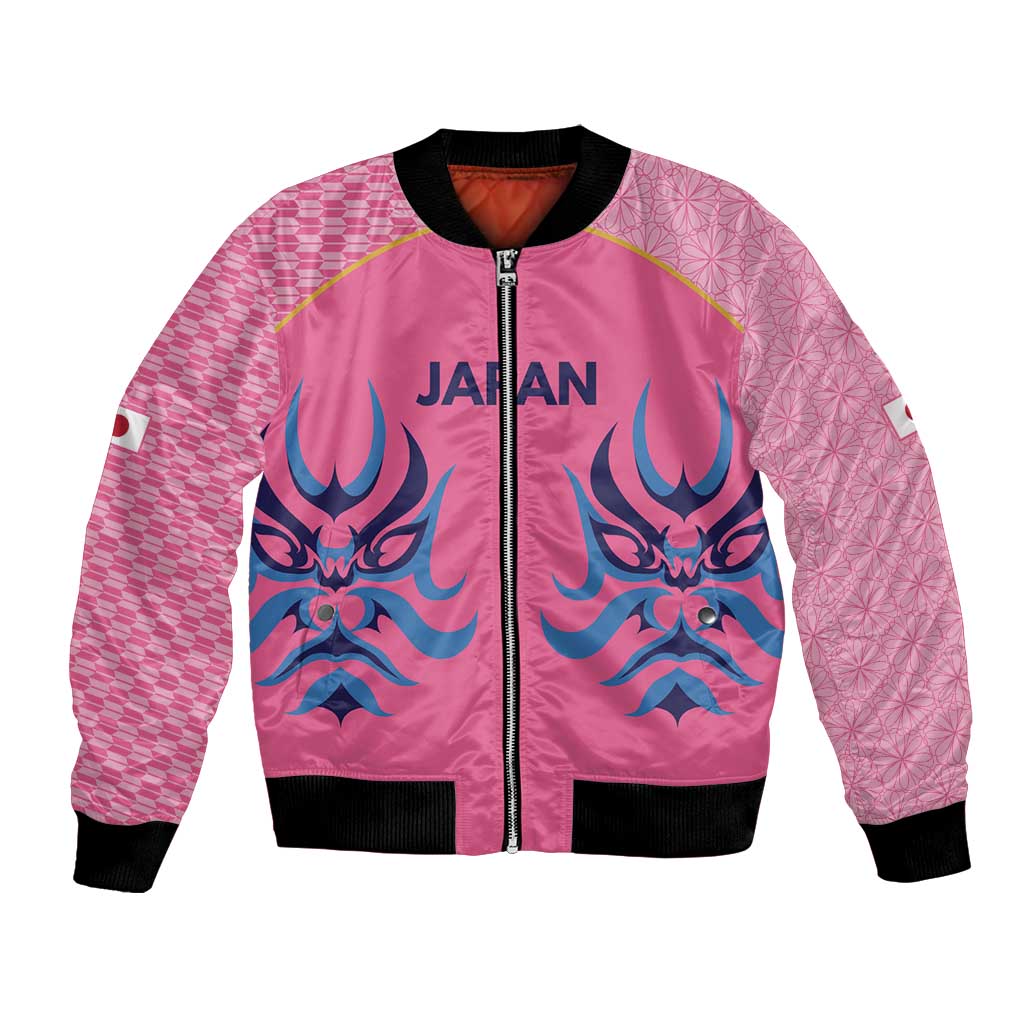Twenty20 Japan Cricket Custom Bomber Jacket Retro Pink Version - Wonder Print Shop