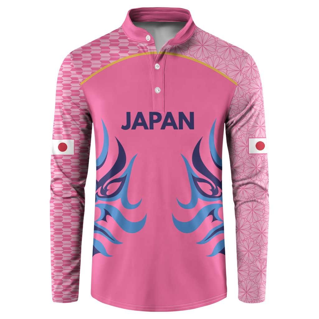 Twenty20 Japan Cricket Custom Button Sweatshirt Retro Pink Version - Wonder Print Shop