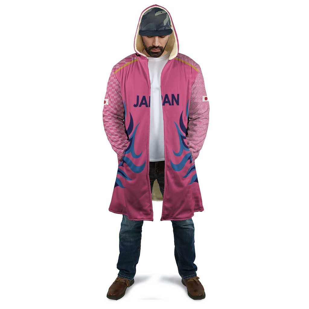 Twenty20 Japan Cricket Custom Cloak Retro Pink Version - Wonder Print Shop