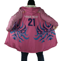 Twenty20 Japan Cricket Custom Cloak Retro Pink Version - Wonder Print Shop