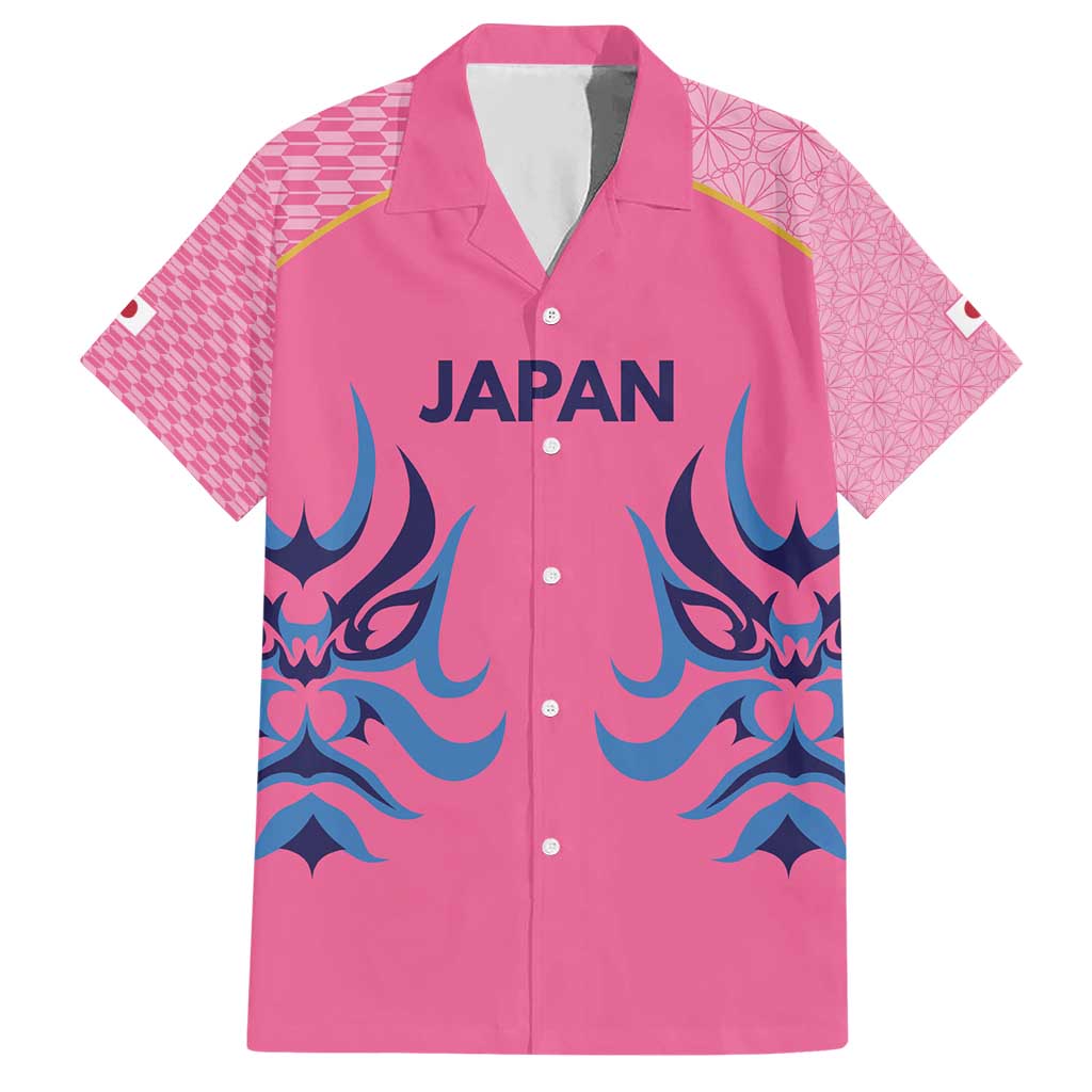 Twenty20 Japan Cricket Custom Hawaiian Shirt Retro Pink Version - Wonder Print Shop