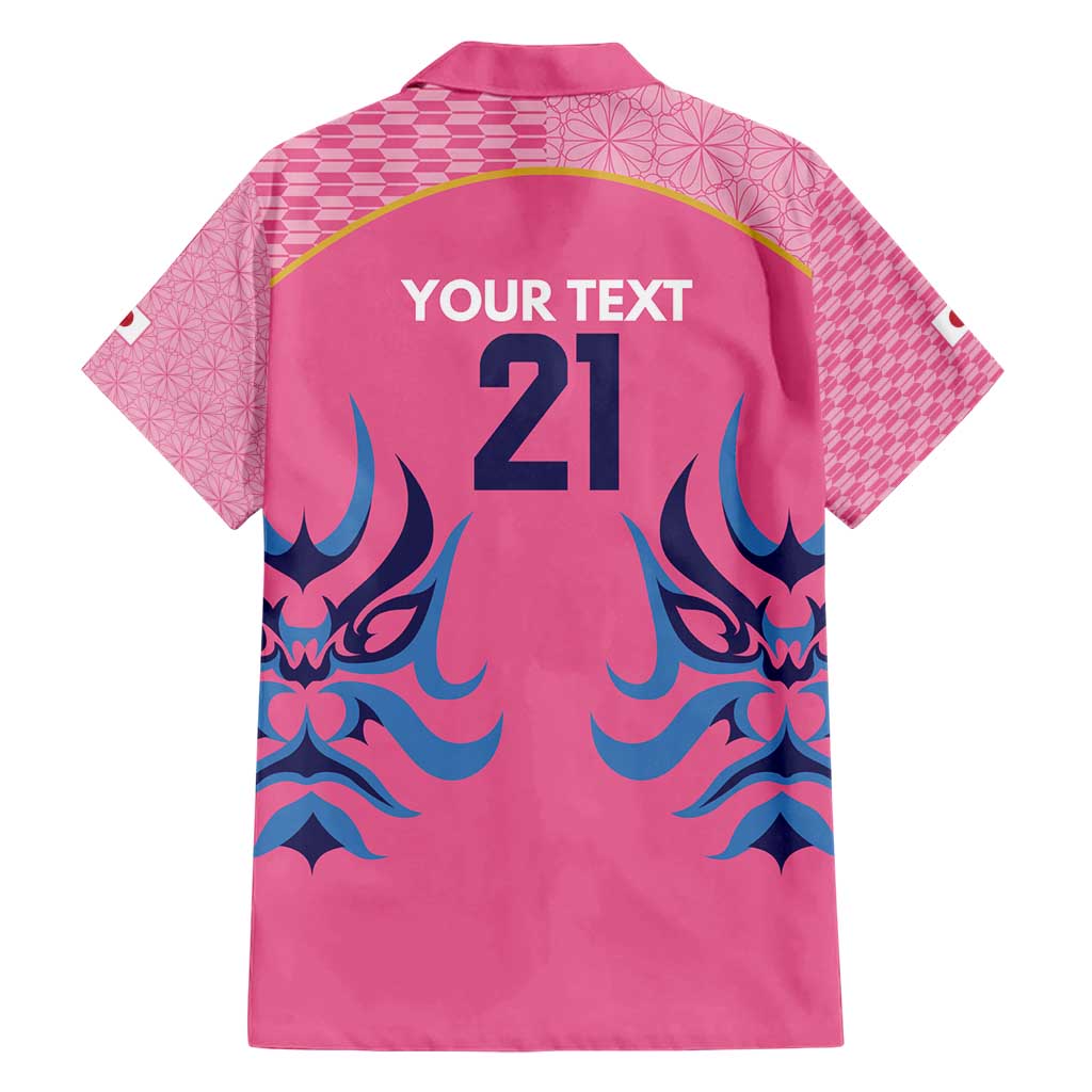 Twenty20 Japan Cricket Custom Hawaiian Shirt Retro Pink Version - Wonder Print Shop