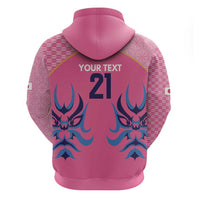 Twenty20 Japan Cricket Custom Hoodie Retro Pink Version - Wonder Print Shop